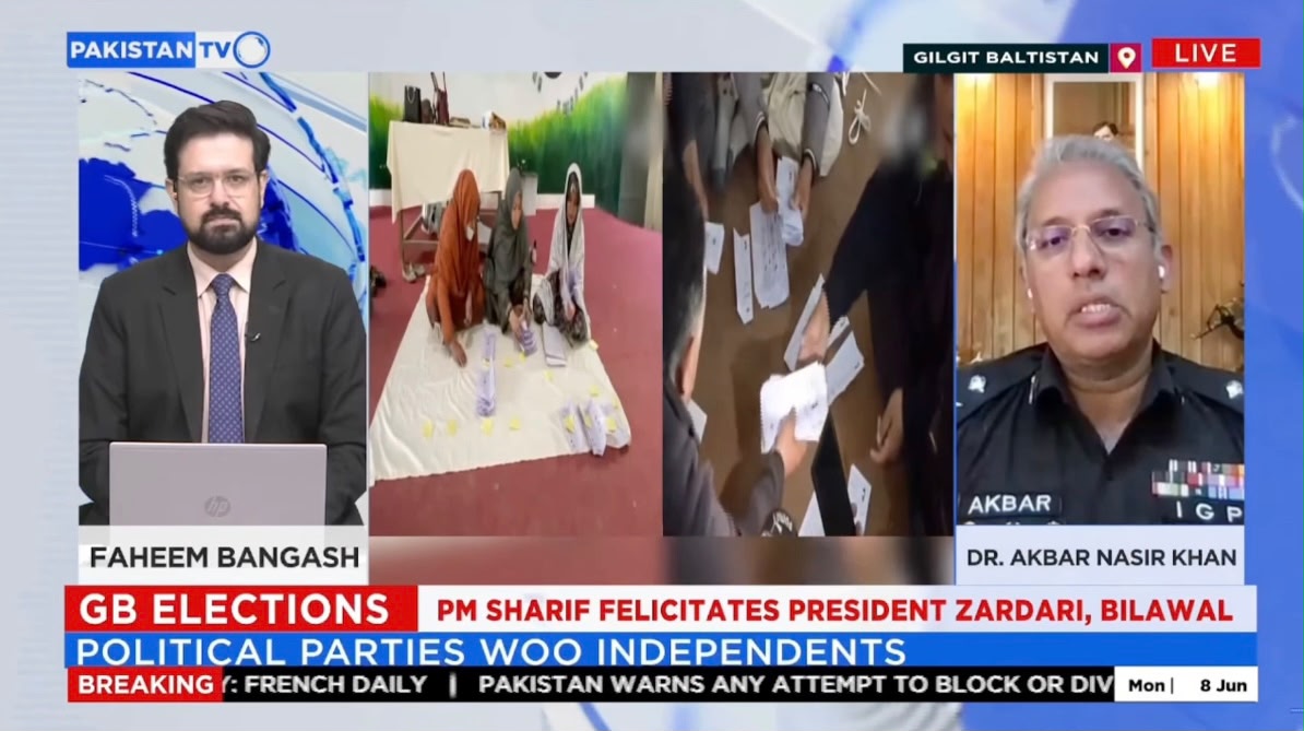 Coordinated efforts ensured peaceful Gilgit-Baltistan elections despite challenges: Police chief 